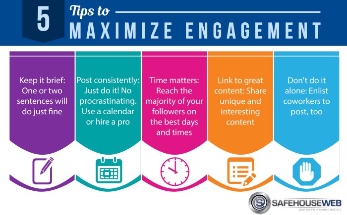 Tips for effective social media engagement