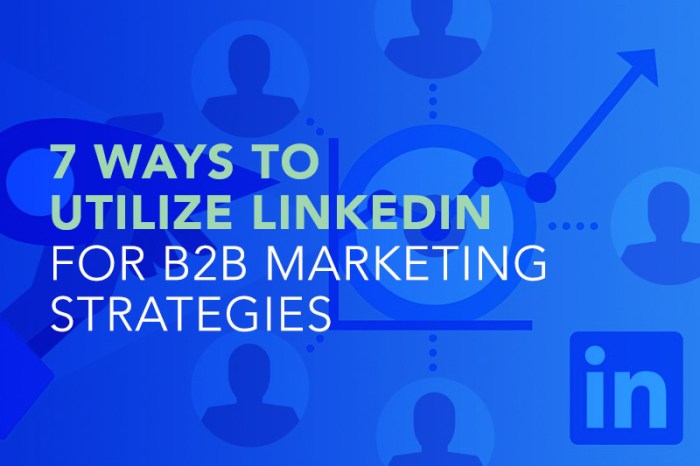 Utilizing LinkedIn for B2B marketing