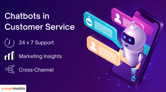 Utilizing chatbots for customer service automation